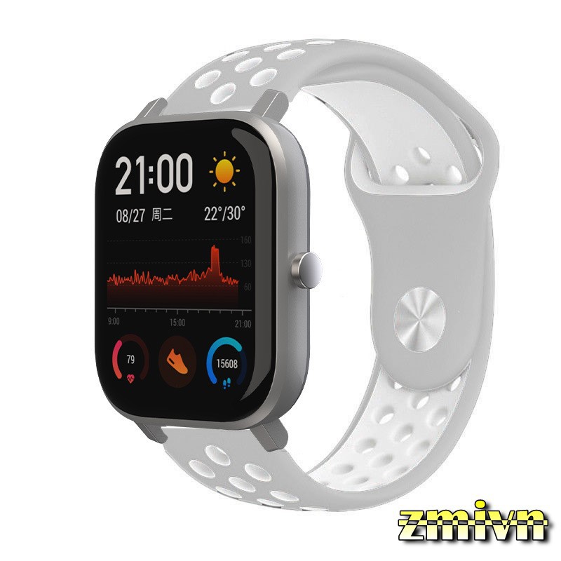 Dây đeo Nike cho Xiaomi Haylou LS02/ Amazfit Gts 2 / Ticwatch Ls02 / Comi P8 / Gtr 42mm...