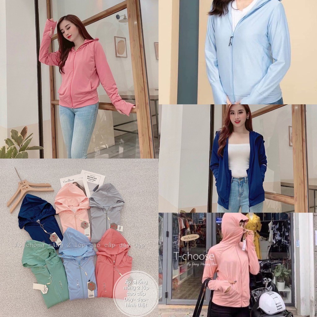 Áo Chống Nắng Nữ Thông Hơi Siêu Hot Chống Tia UV Loại 1 - Chaqueen