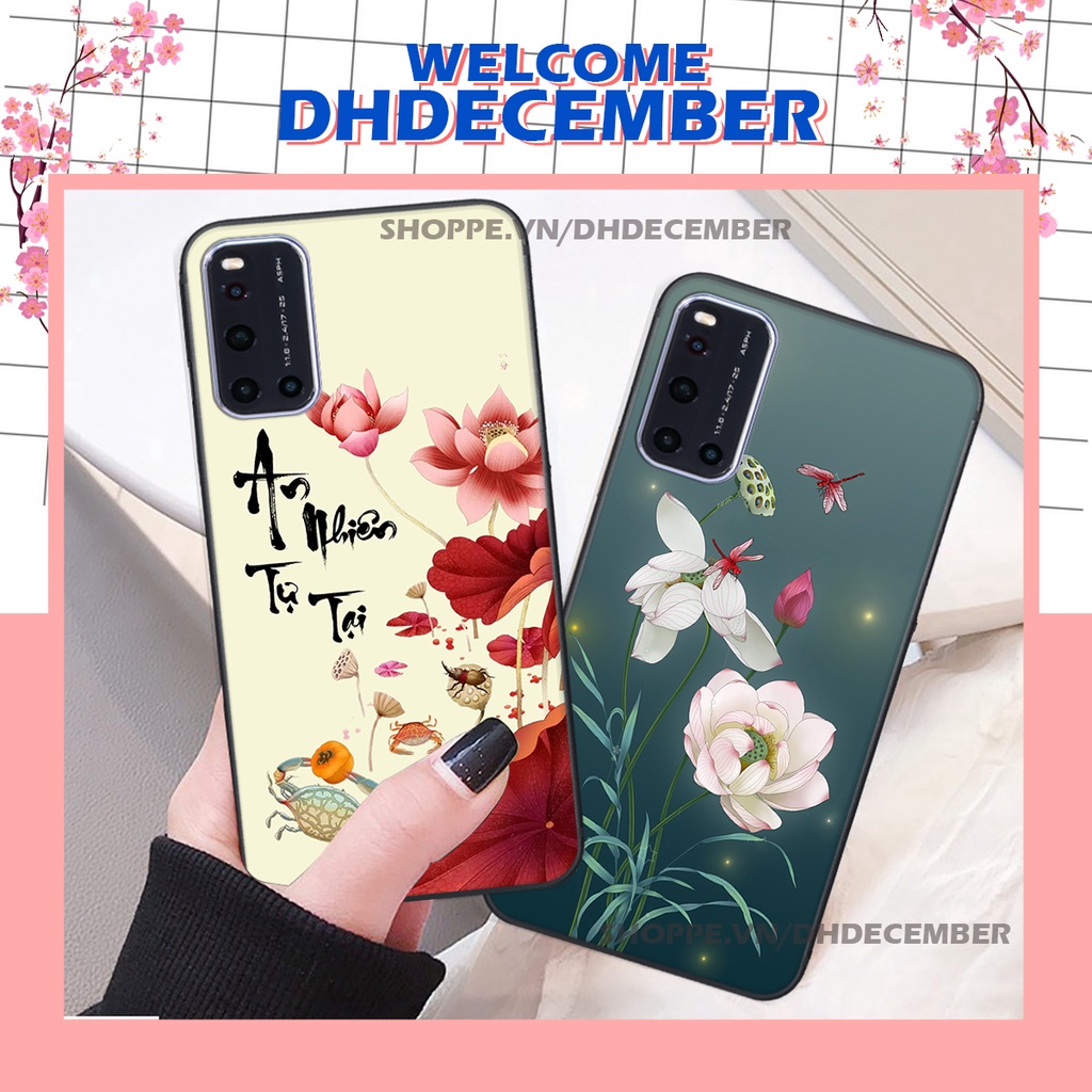 Ốp lưng Vivo V19 in hình thư pháp tâm an vạn sự an ,mã đáo thành công SIÊU CHẤT