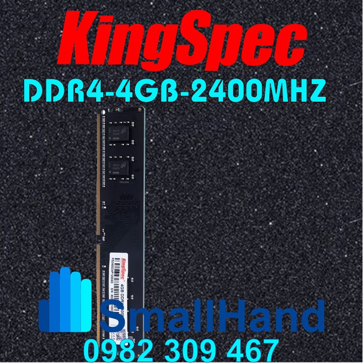 Ram KingSpec DDR4/4GB/2400MHz cho PC – CHÍNH HÃNG KingSpec – Bảo hành 3 năm