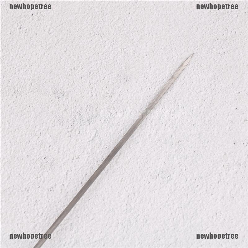 10 Cây xiên thịt nướng BBQ bằng thép không gỉ 35cm chất lượng cao