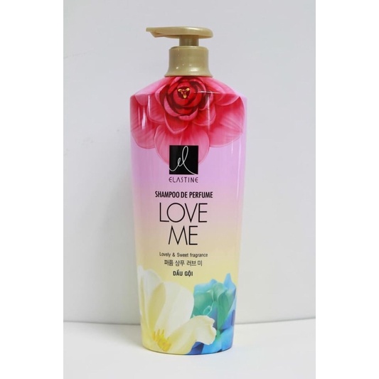 1000 ML- COMBO SỮA TẮM DOUBLE RICH 800G + 1000ML DẦU GỘI Elastine hương nước hoa Pure Breeze Hàn Quốc