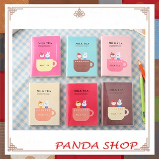 Sổ tay mini MILK TEA độc đáo - Số tay học sinh 69 tờ