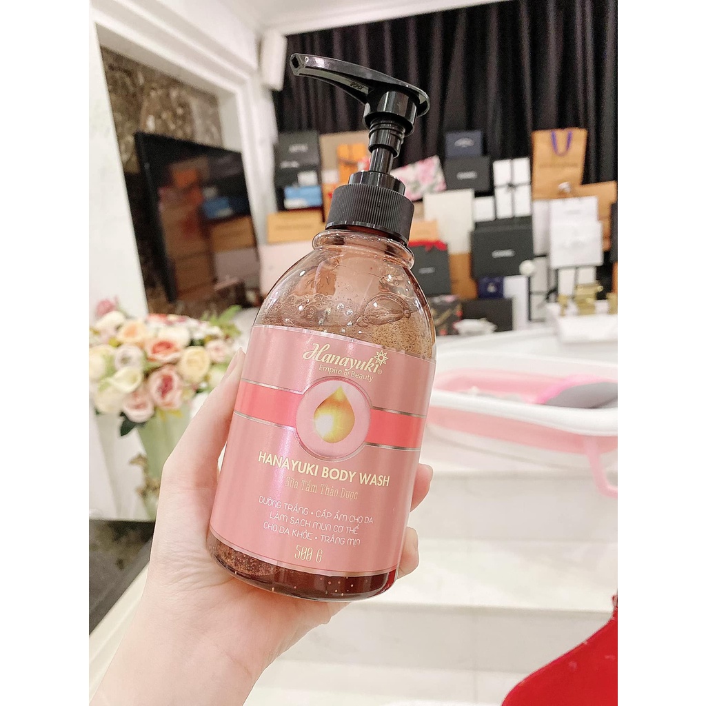 Sữa tắm Hanayuki body wash 500ml