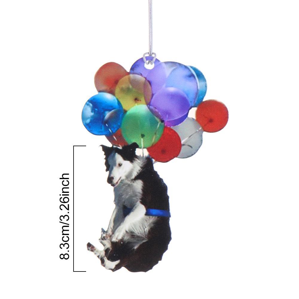 MYRONGVN Chú Mèo Đang Bay Nhiều Màu Dễ Thương Treo Trang Trí Xe Hơi