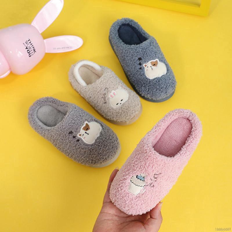 Dép Đi Trong Nhà Chống Trượt Hoạ Tiết Hoạt Hình Cho Bé