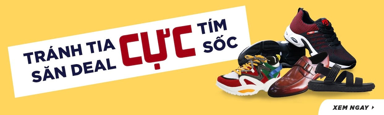 Săn deal sốc Shopee giày dép thời trang giá sốc