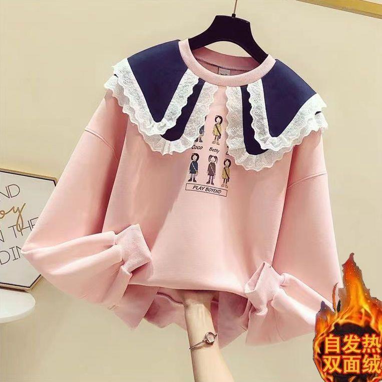 Áo Sweater Nhung Thời Trang Thu Đông Đức 2022 Dành Cho Bé Gái