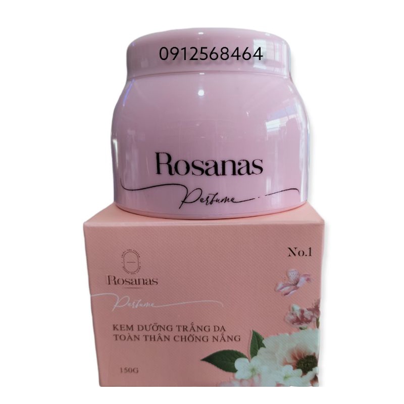 Kem Dưỡng Trắng Da Body Rosanas