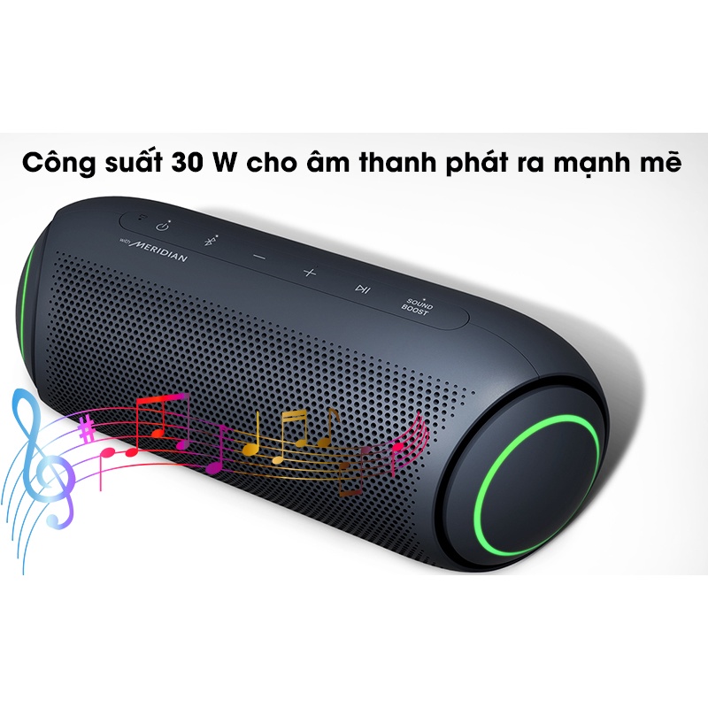 Loa Bluetooth LG Xboom Go PL7 &amp;  LG Xboom Go PL5 Xanh Đen &amp; Pin ( Like New )