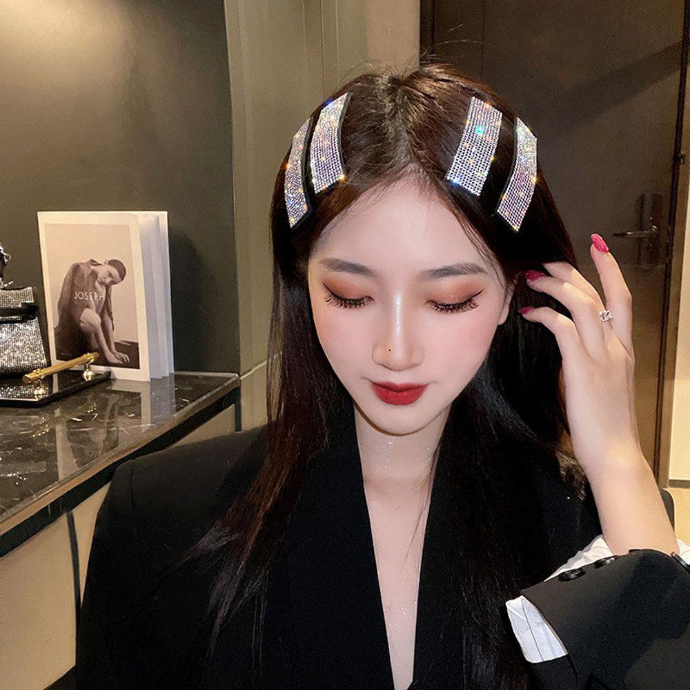Kẹp Tóc Thiết Kế Xinh Xắn Hợp Thời Trang Cho Nữ|Kẹp Tóc Kim Loại Thiết Kế Đơn Giản Nữ Tính