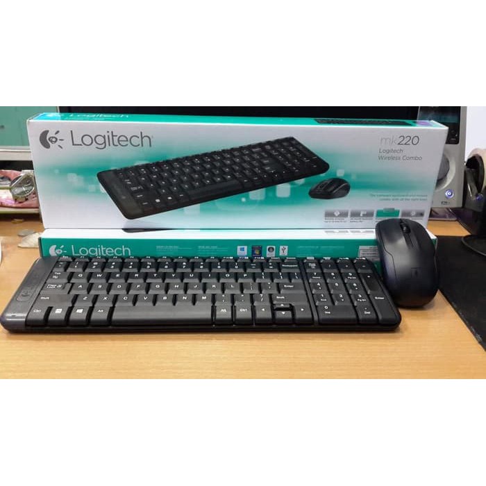 Chuột Không Dây Logitech Mk215 Và Mk220 100% Chính Hãng