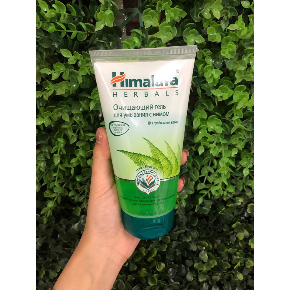 Sữa rửa mặt Himalaya lá Neem giảm mụn sáng da 150ml