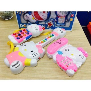 bộ đàn doremon kitty cho bé