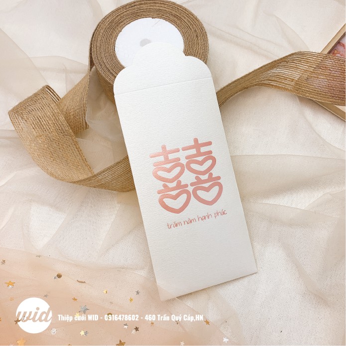 LÌ XÌ CƯỚI CHỮ HỶ - MỪNG CƯỚI HOẶC LÌ XÌ ĐỘI BÊ TRÁP
