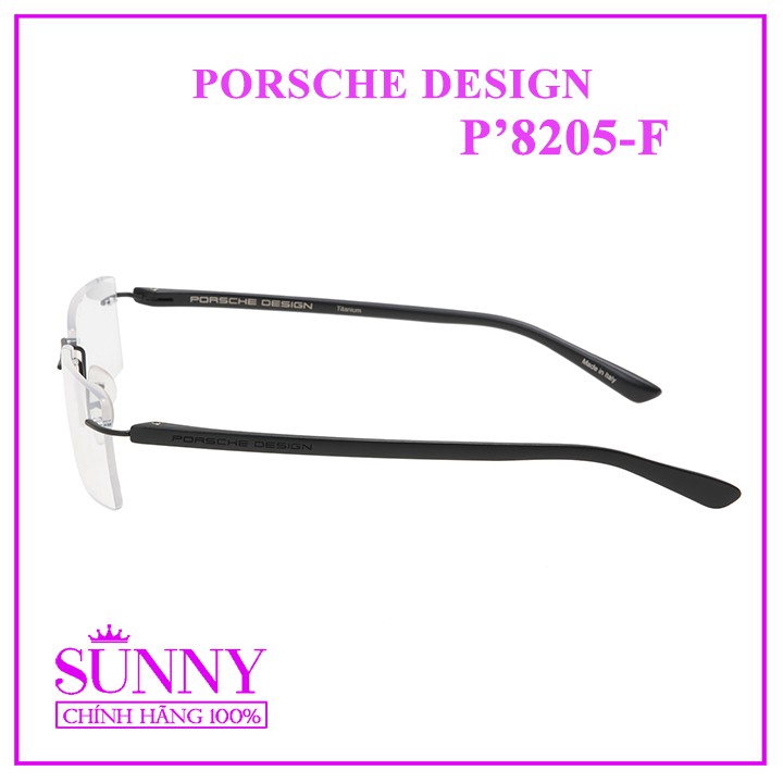 Gọng kính chính hãng Porsche Design P8205 F bảo hành toàn quốc