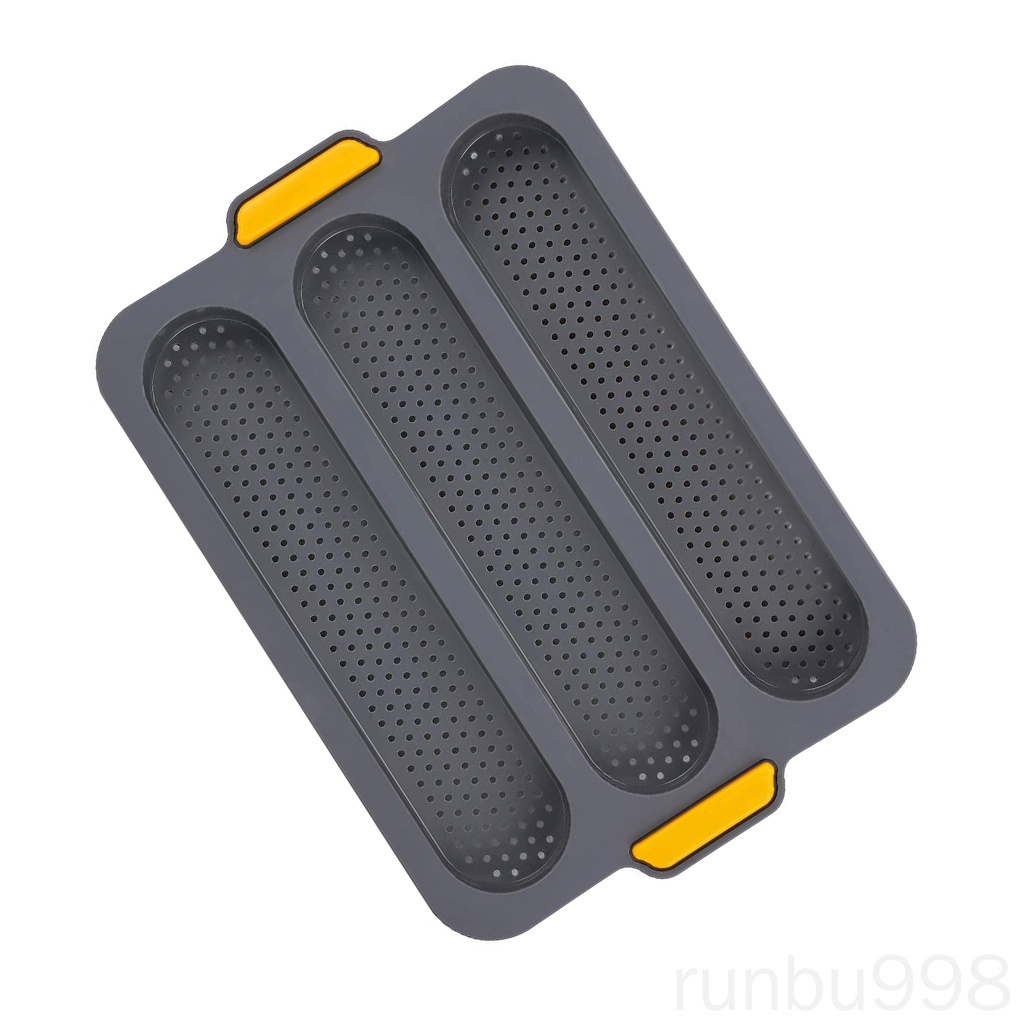 Set 3 Khuôn Silicone Làm Bánh Mì Sóng Chống Dính Runbu998