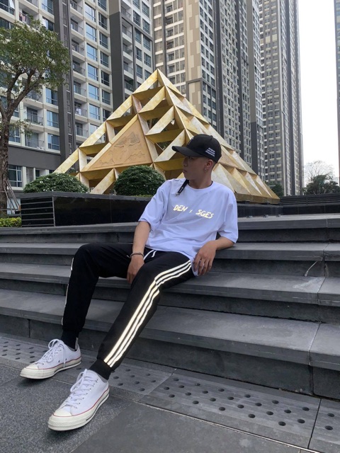 ÁO THUN TAY LỠ IN HÌNH SÓI SGES STREES STYLE PHẢN QUANG | BigBuy360 - bigbuy360.vn