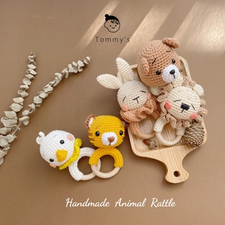 Lục Lạc Len Handmade Cho Bé Đồ Chơi Cầm Nắm An Toàn Cho Bé