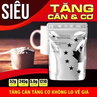 Sữa tăng cân tăng cơ maltodextrin canada weight gain - 1kg hương socola