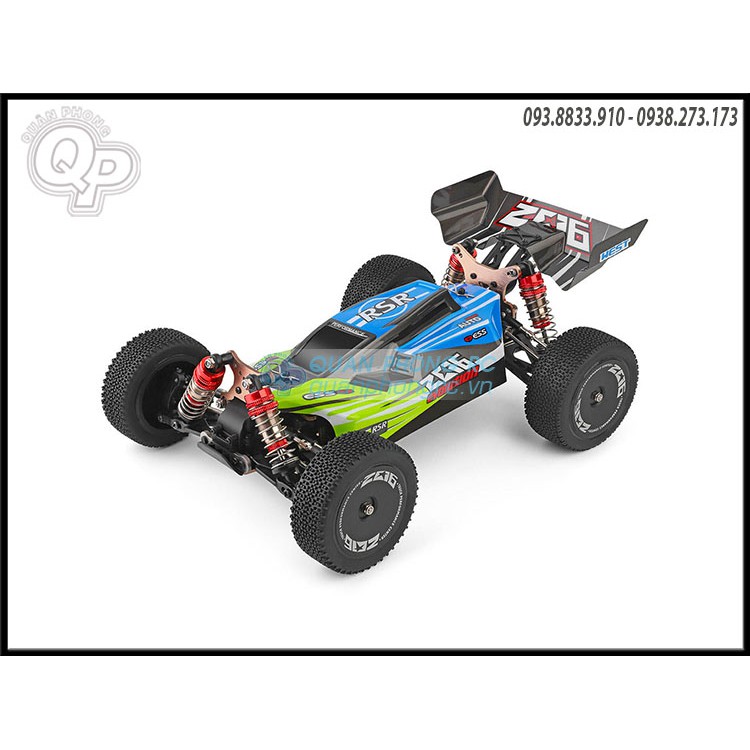 Xe 1/24 WLtoy 144001 1/14 2.4G 4WD Xe đua RC tốc độ cao 60km/h