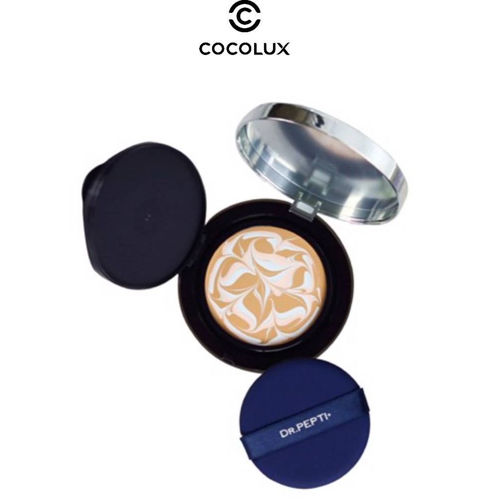 Phấn Tươi Dr.Pepti+ Peptide Volume Essence Pact-[COCOLUX]