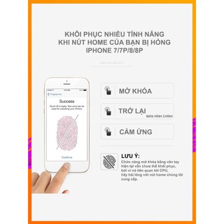 Nút home cảm ứng cho iphone 7/7 plus và 8/8 plus