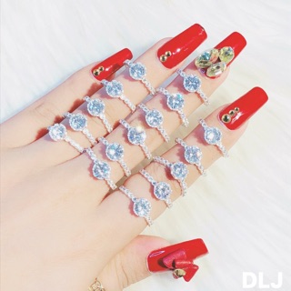 💥💥 xả kho nhẫn đá tròn nhỏ xinh