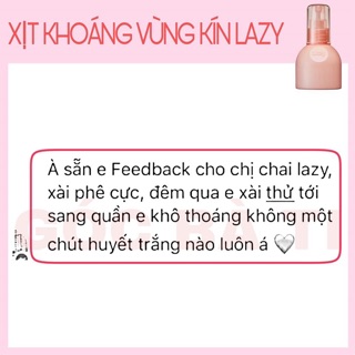 XỊT KHOÁNG VÙNG KÍN LAZY