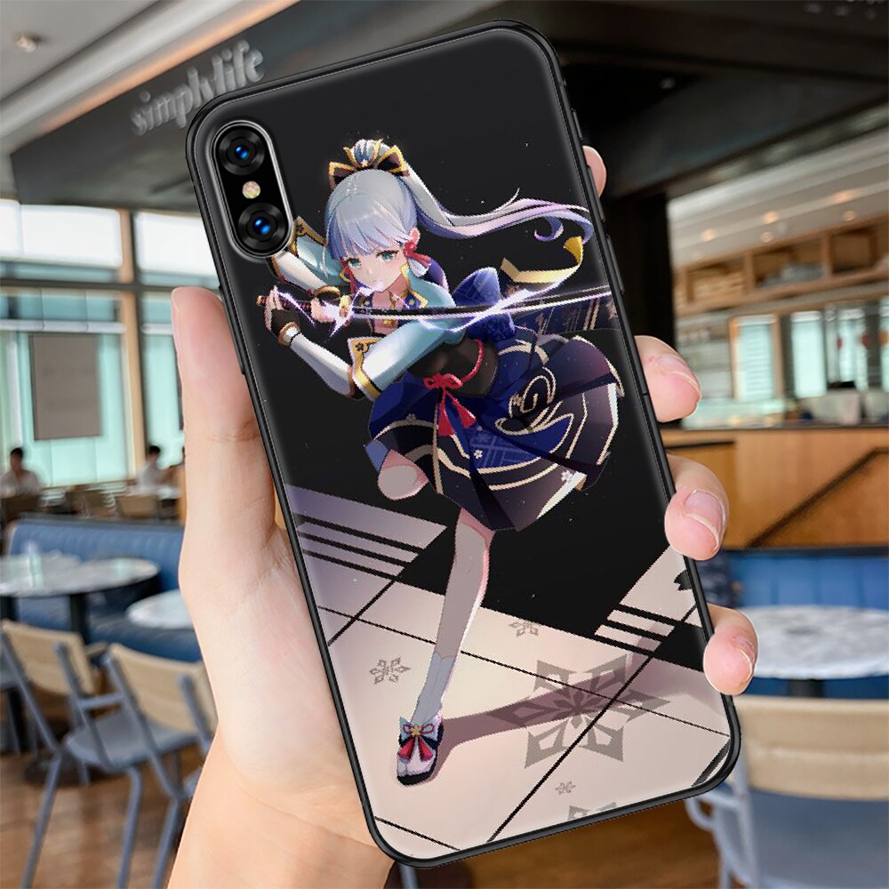 Ốp điện thoại Genshin Impact: Ayaka cho Samsung, Iphone, Xiaomi, Vsmart, Iphone, Oppo, Huawei, Vivo...
