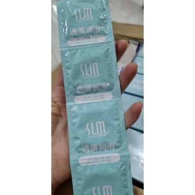 Bao cao su 0.01mm  SLM nội địa trung hộp 100 cái