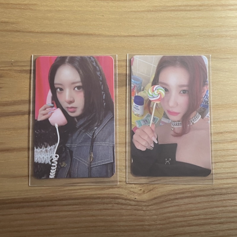 ẢNH CARD NHÓM NHẠC ITZY YUNA CHAERYOUNG