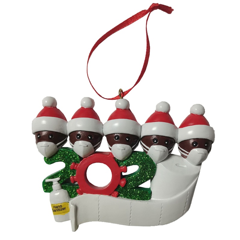 Phụ Kiện Trang Trí Cây Thông Giáng Sinh 2020 Gồm Khăn Giấy Vệ Sinh Mặt Miệng Và Nước Rửa Tay DIY