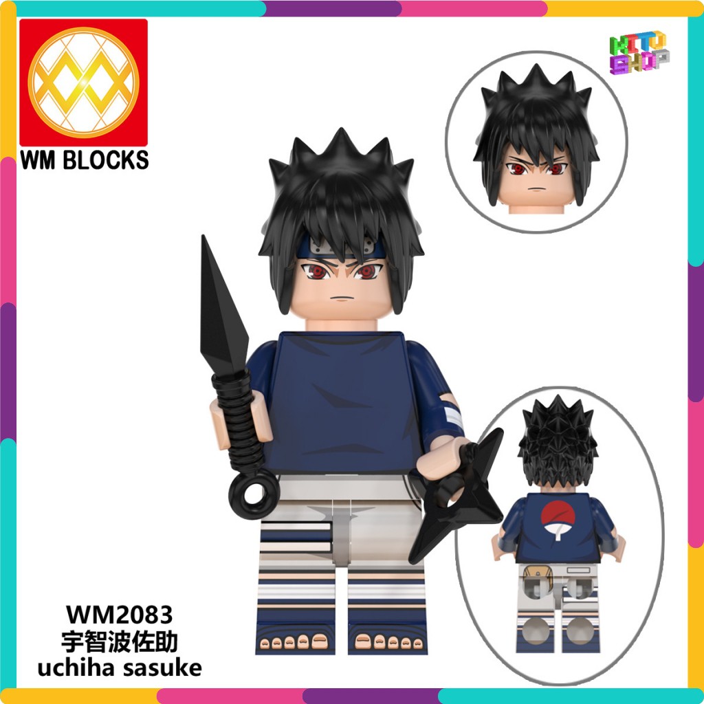 Đồ Chơi Xếp Hình Minifigures Mô Hình Nhân Vật Naruto Nhiều Mẫu WM6105