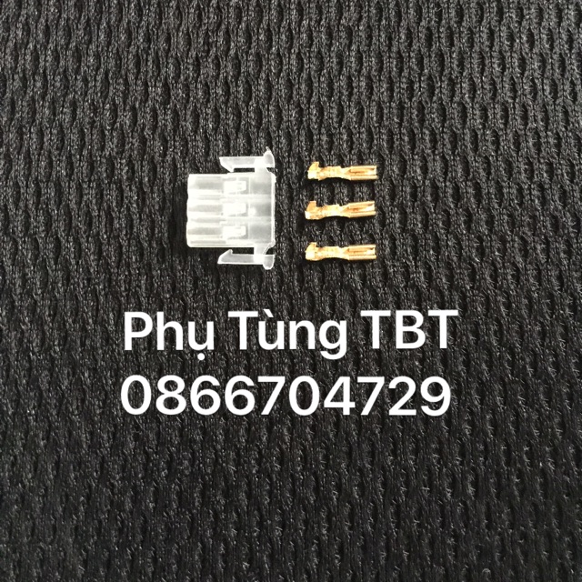 Bộ Jack 3P 2.2 Còi pha xe máy (1 bịch/10 bộ)