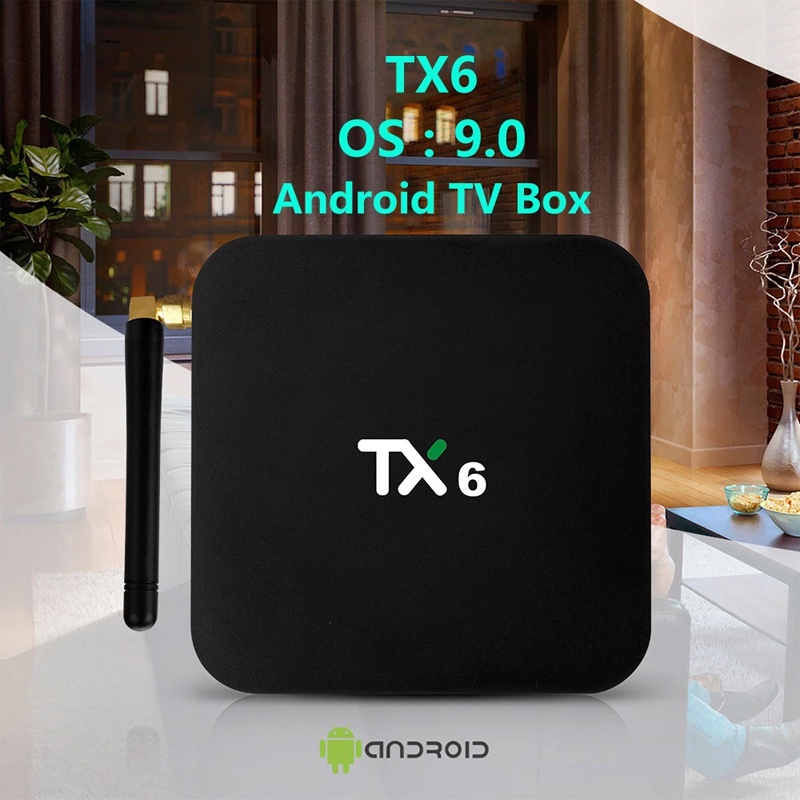 Tv box Thông Minh Xlife Tx6 Android H6 Dual Wifi Bluetooth 4k Android Top Box Iptv