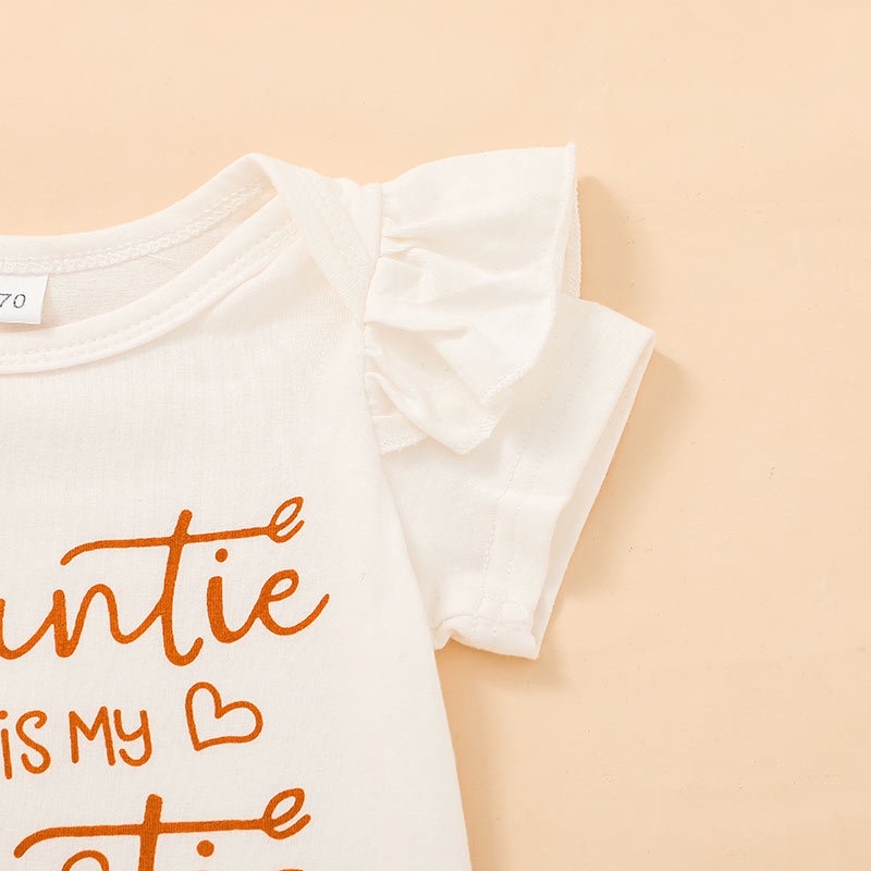 Combo bộ đồ bé gái 0-12 tháng tay ngắn bodysuit liền thân Và Chấm Bi quần dài set mùa hè thời trang cho bé trẻ em sơ sinh