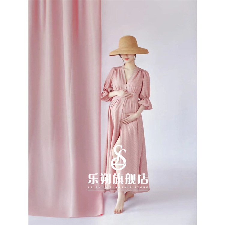 Đầm Bầu Váy Bầu Chụp Ảnh Nghệ Thuật Ôm Body Sang Chảnh CA49