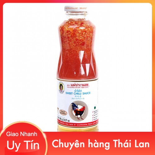 Sốt tương ớt Chua Ngọt Mae Pronnom Sweet Chilli Sauce Thái Lan 980g