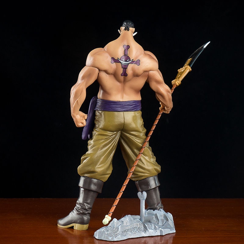 【Tại Chỗ】One Piece Bốn Hoàng Đế Râu Trắng Cũ Thiết Lập Để Làm Mô Hình Edward Newgate. Bia Mộ Món Quà Trang Trí Xung Quan