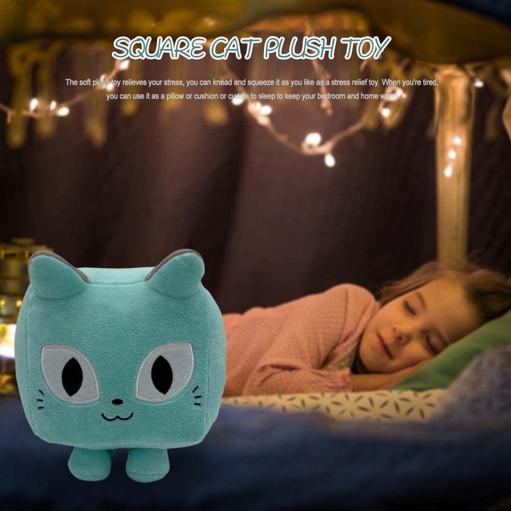 Đồ chơi nhồi bông Hình Mèo Axolotl Mềm Mại Trang Trí Nhà Cửa