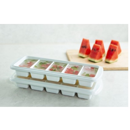 Khay Làm Đá 5 Viên Kari Inochi Kháng Khuẩn Khử Mùi An Toàn Tiện Dụng