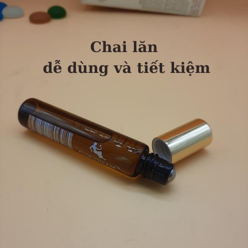 [HÀNG XUẤT KHẨU] Tinh Dầu Thiên Nhiên Trị Liệu Sả Chanh Coconam Chống Muỗi Chai Lăn 10ml