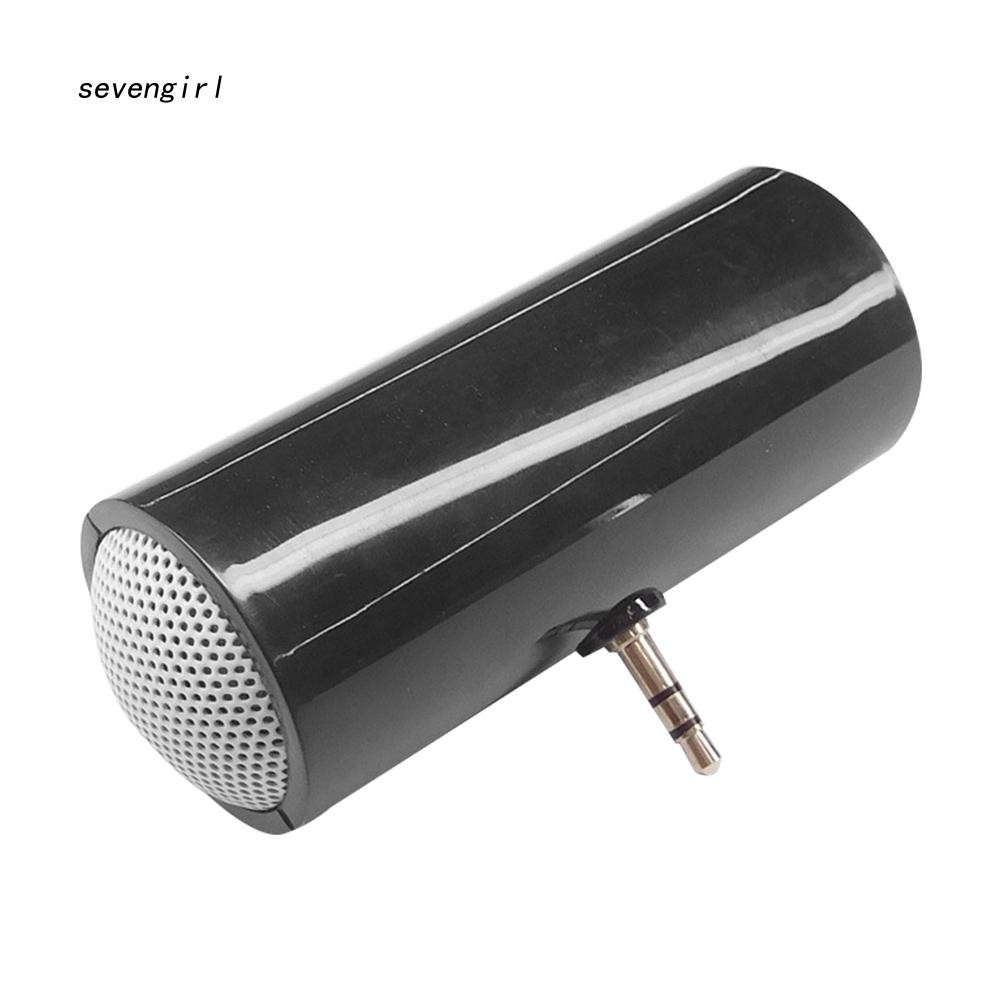 SVGL_Mini Portable 3.5mm Stereo Speaker Music Sound Amplifier for Mobile Phone Tablet