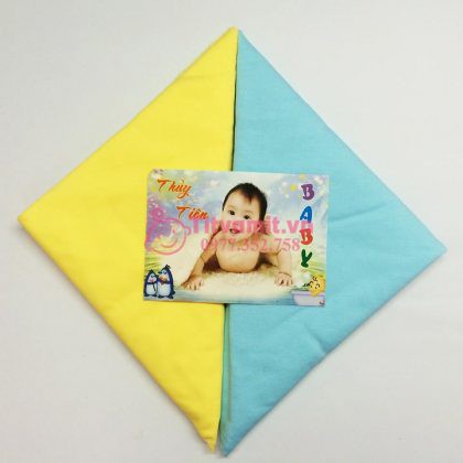 Túi 10 Tã chéo màu mềm mịn cho bé
