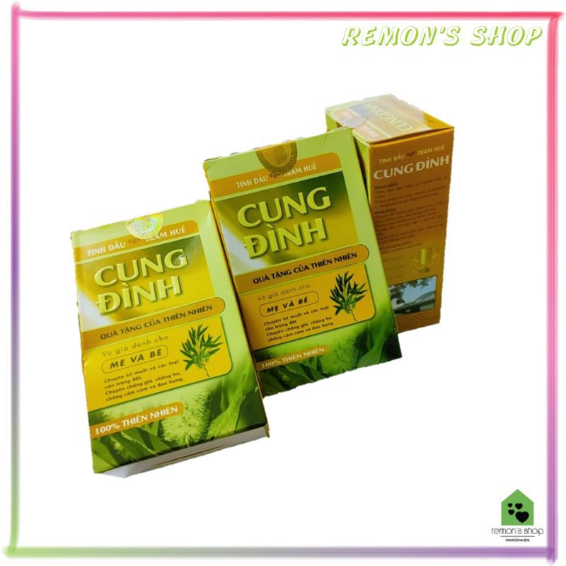 Tinh dầu tràm Cung Đình Huế 50ml (nút nhỏ giọt tiện dụng) - remon711