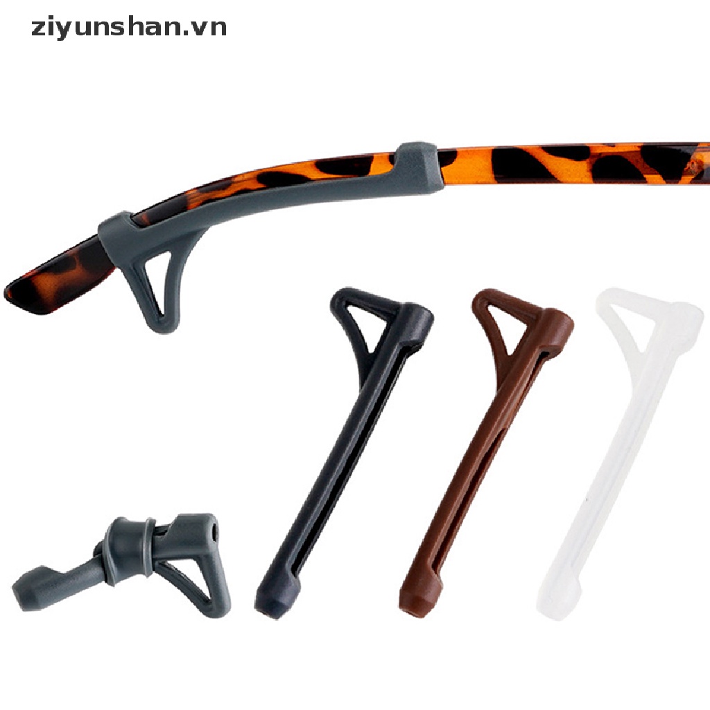 Set 5 Cặp Vỏ Bọc Mắt Kính Bằng Silicone Chống Trượt
