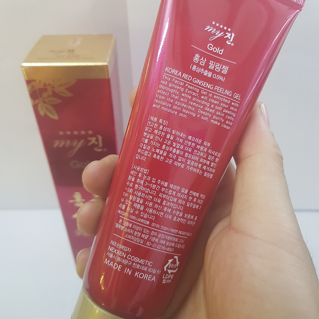 Tẩy Tế Bào Chết Hồng Sâm My Gold Hàn Quốc 130ml