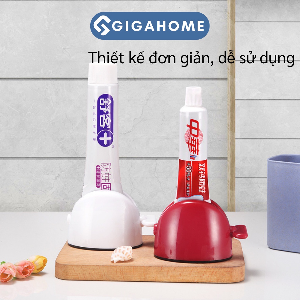 Dụng Cụ Nặn Kem Đánh Răng, Sữa Rửa Mặt GIGAHOME Bằng Nhựa, Giúp Tiết Kiệm 9450