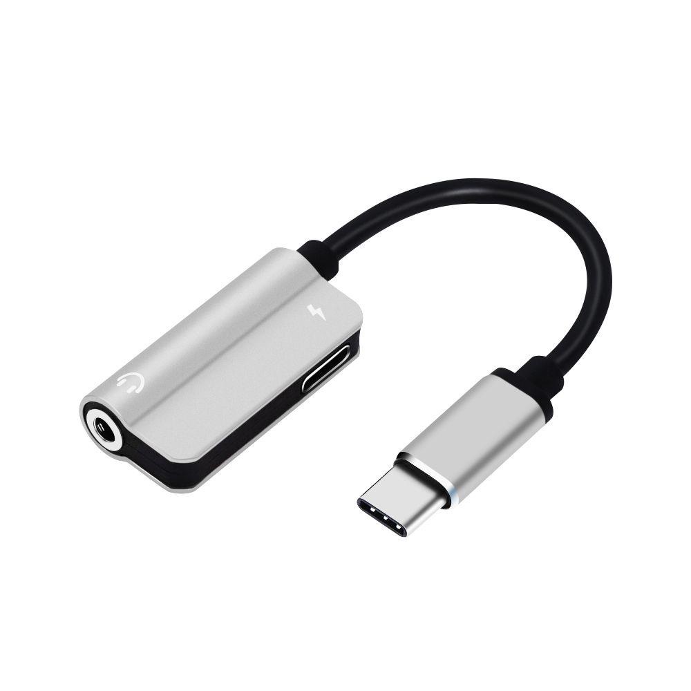 BTLIMER Dây Cáp Chuyển Đổi Cổng USB Type C Sang Cổng 3.5mm Cho Samsung S10 S9 Huawei Mate20
